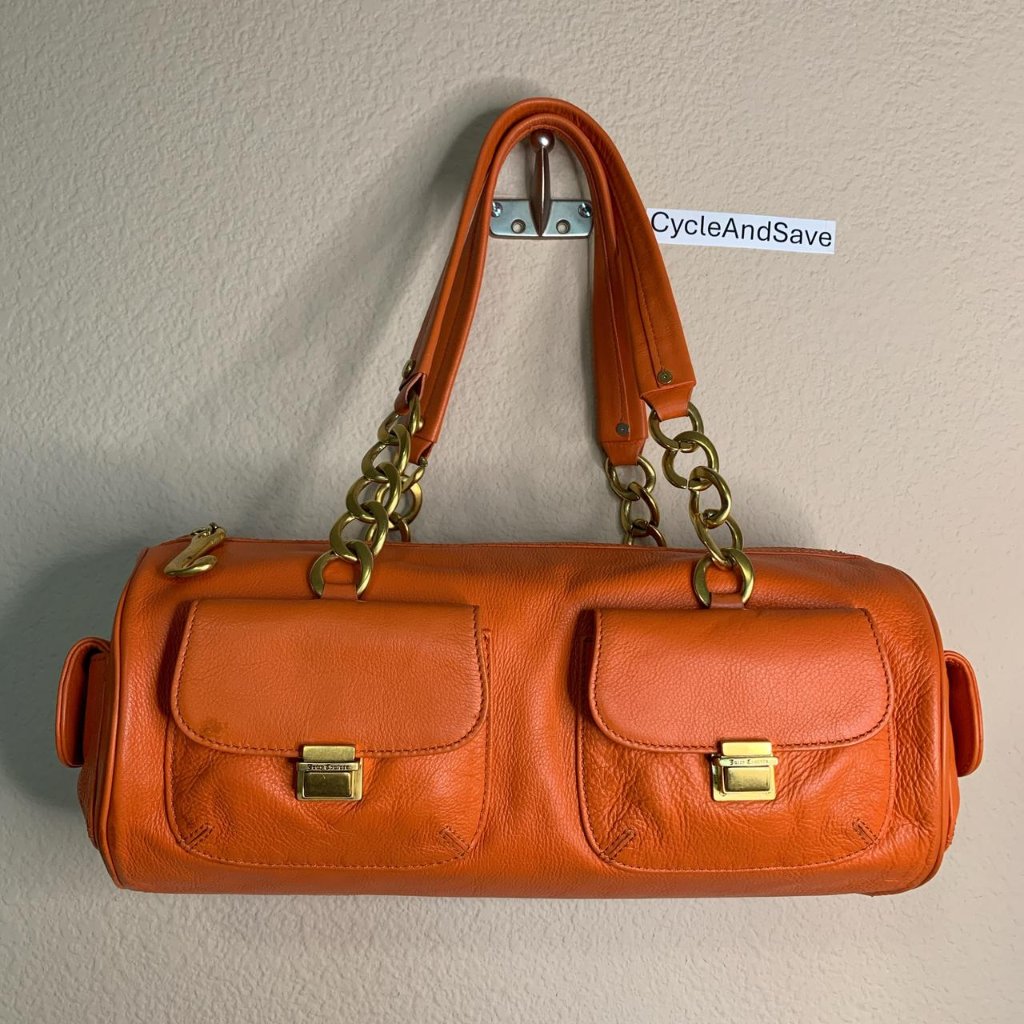 Juicy Couture Orange Leather Shoulder